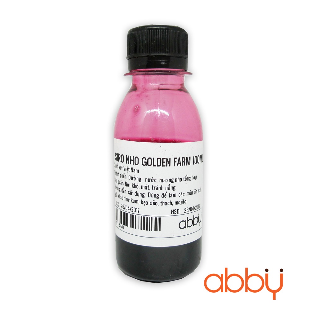 Siro nho Golden Farm 100ml