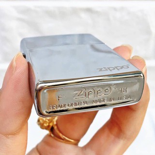 Bật Lửa Zippo Bạc Đẳng Cấp Phái Mạnh TL18