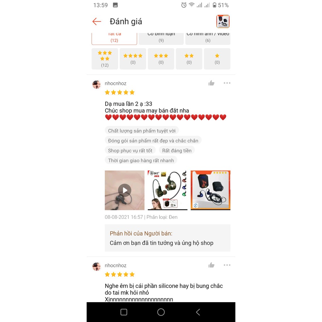 Tai nghe gaming QKZ CK9 pro 2021 siêu bass có Mic - tai nghe chuyên cho các game thủ, âm thanh cực hay FULL BOX BH6T