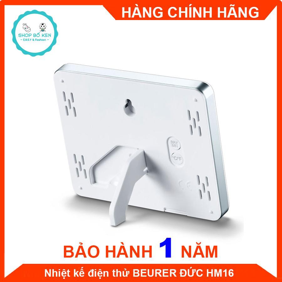 Nhiệt Ẩm Kế Điện Tử BEURER MODEL HM16 [Hàng Chính Hãng - Thương Hiệu ĐỨC]