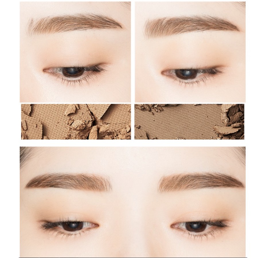 Bột Kẻ Chân Mày Hai Màu Missha Twin Brow Kit 4.4g