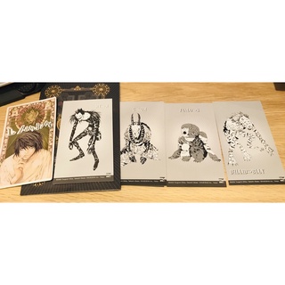 Thẻ Postcard Death Note ĐB & Đen trắng lẻ