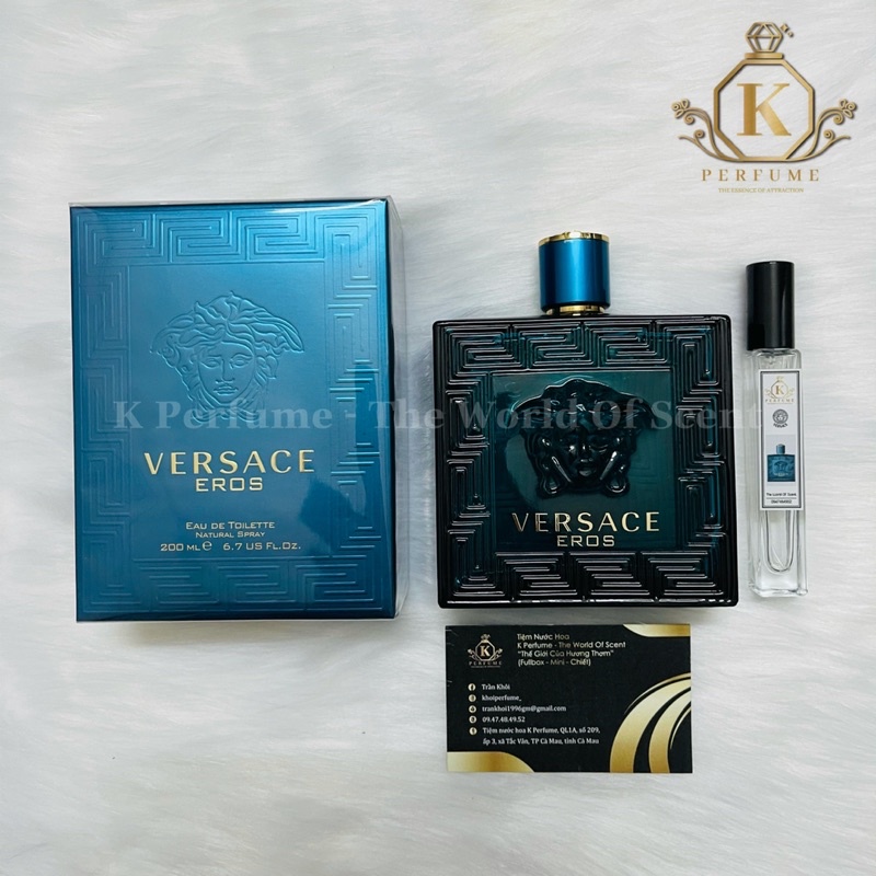 [K Perfume Chính Hãng] Nước Hoa Nam Versace Eros For Men EDT | Thế Giới Skin Care