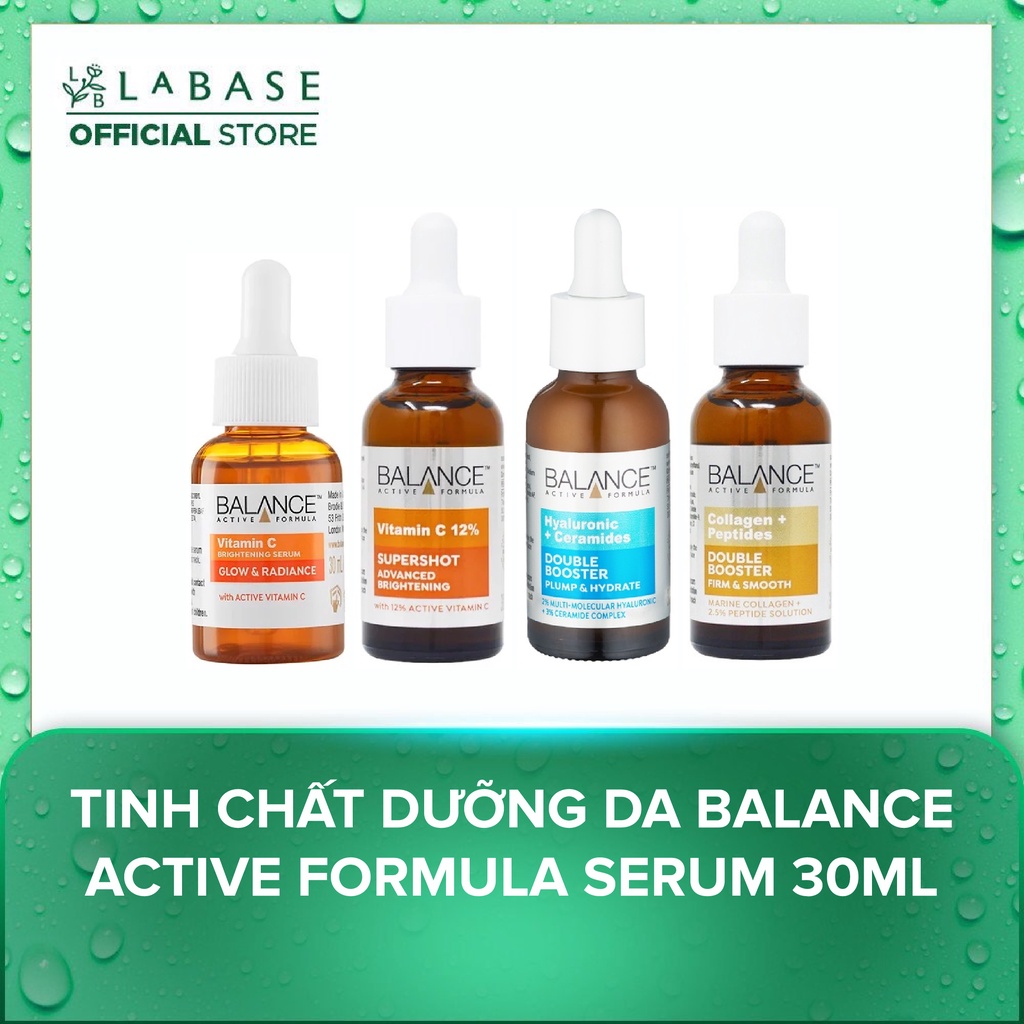 Tinh Chất Giảm Thâm Balance Active Formula Vitamin C Brightening Serum 30ml [Hàng Nhập Khẩu Chính Hãng]