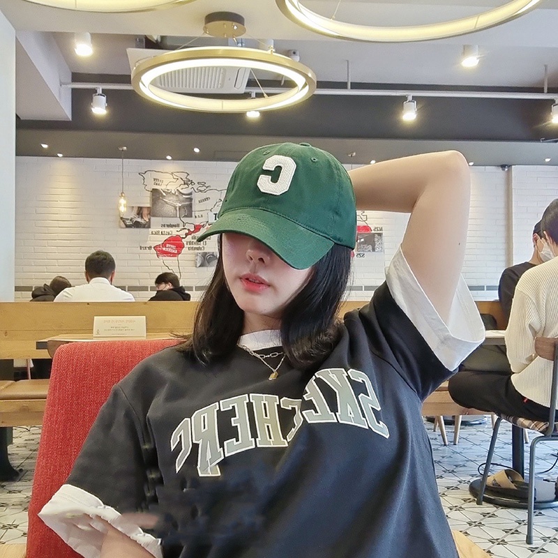 New style C-print sun hat for women