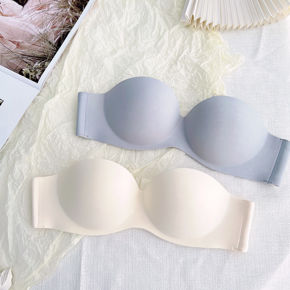 Áo Ngực Không Dây Không Gọng Không Đường May Thiết Kế Hở Lưng Quyến Rũ Cho Nữ