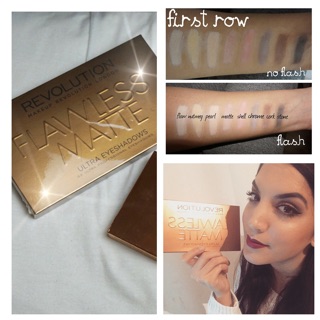Bảng phấn mắt Makeup Revolution Flawless Matte