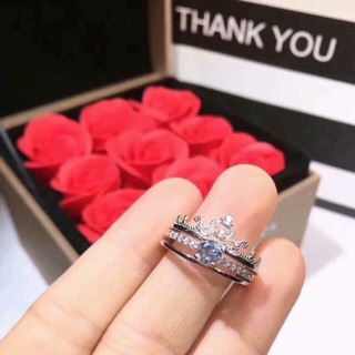 Set nhẫn vương miện