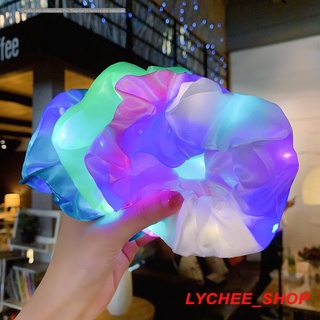 Scunchies Dây Buộc Tóc Cột Tóc Có Đèn Led Lấp Lánh -PK032- LYCHEE