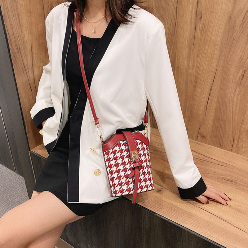 Túi Đeo Chéo Da PU Phong Cách Cổ Điển Thời Trang Cho Nữ