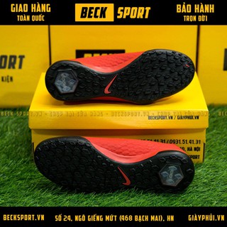 Giày Bóng Đá TQ Hypervenom 3 Đỏ Cổ Chun TF