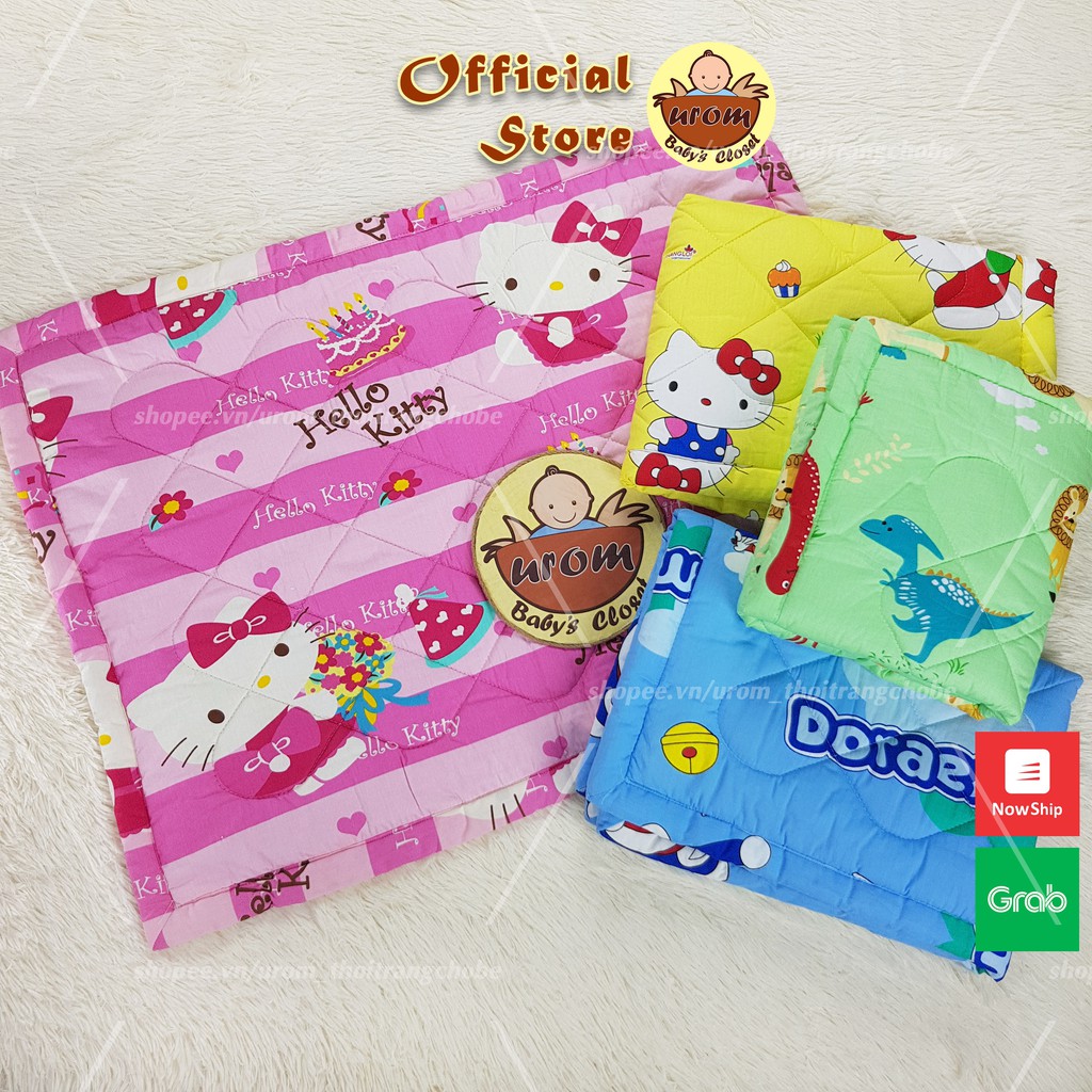 Nệm cho bé sơ sinh chần gòn Cotton Thắng Lợi 62x82cm