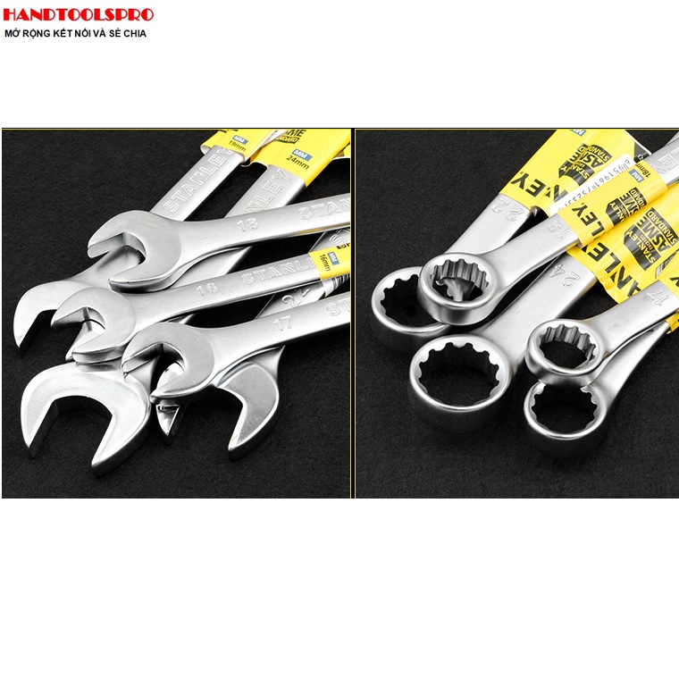 8-19mm Bộ cờ lê vòng miệng 8 chi tiết Stanley STMT78099-8