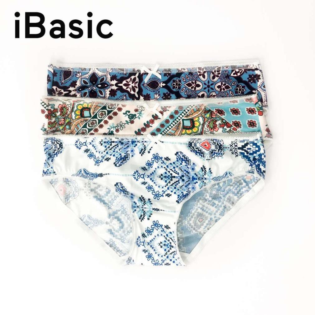 Set 3 quần lót nữ bikini thun lạnh iBasic PANW006 😍 '