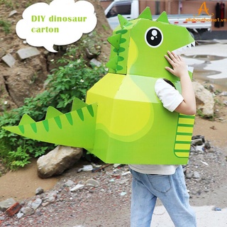 Bộ Đồ Chơi Khủng Long Bằng Giấy Cho Bé