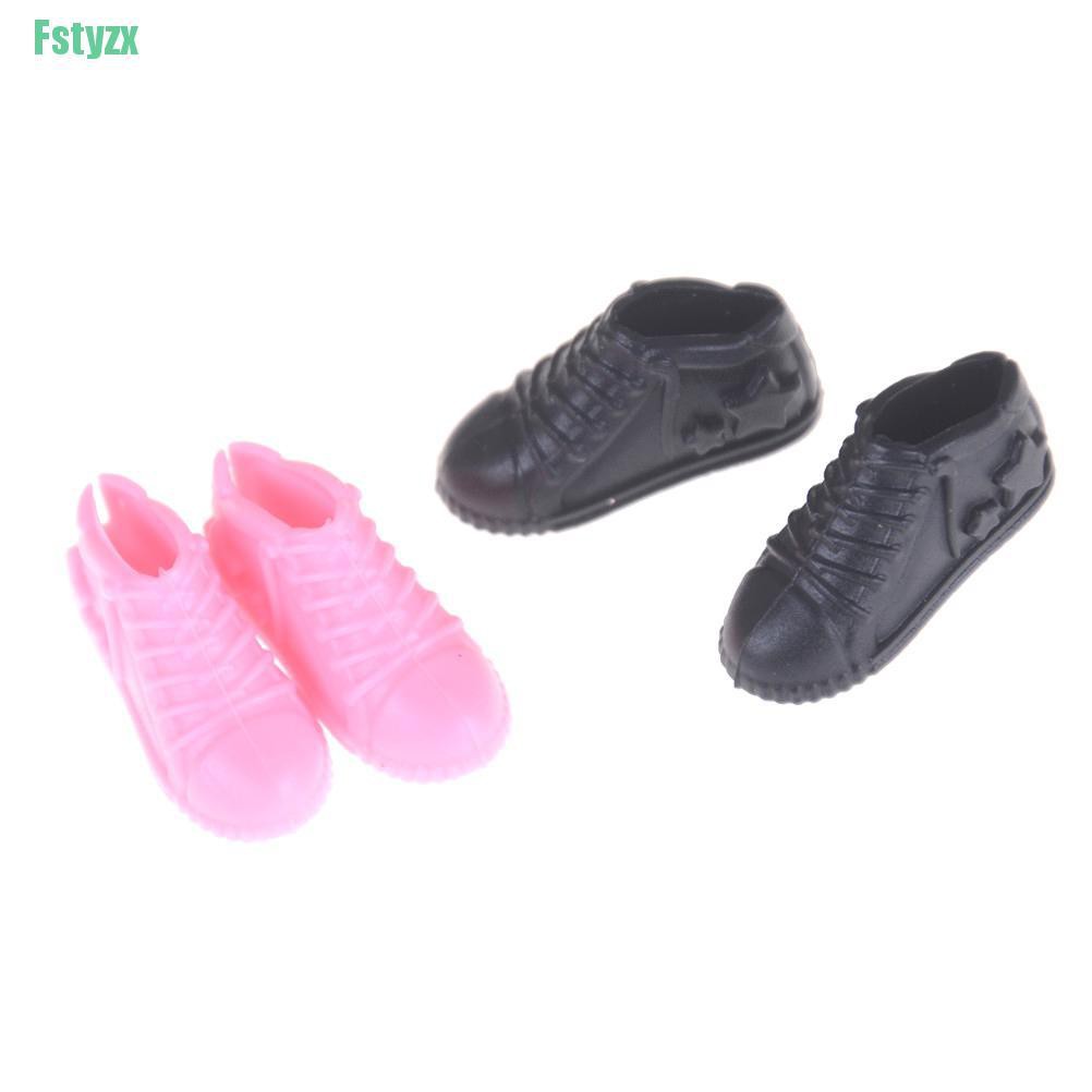 fstyzx 4 pairs Doll Shoes Fashion Casual Sports Shoes for Barbie Doll