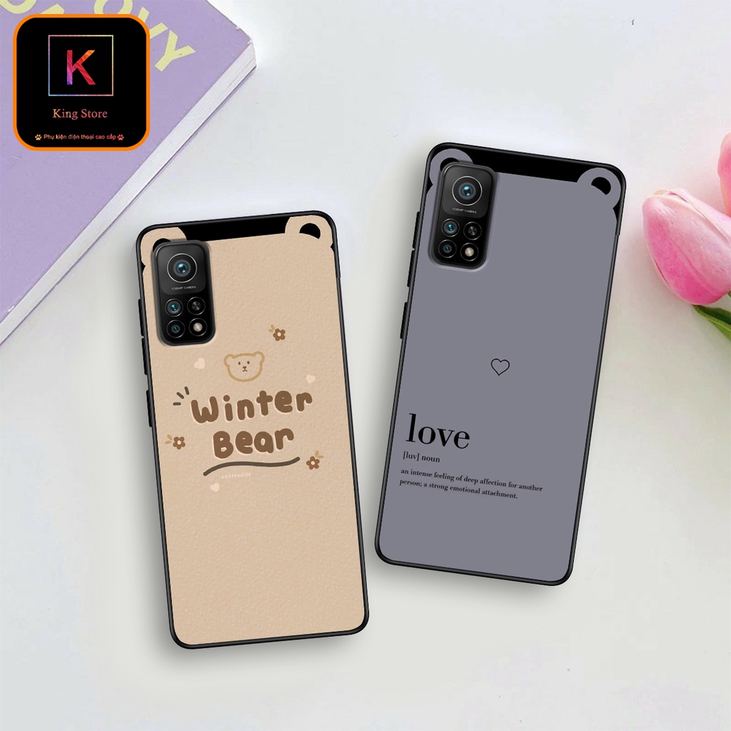 Ốp lưng Xiaomi Mi 10T 5G - Xiaomi Mi 10T Pro 5G - Ốp in hình tai thỏ siêu dễ thương