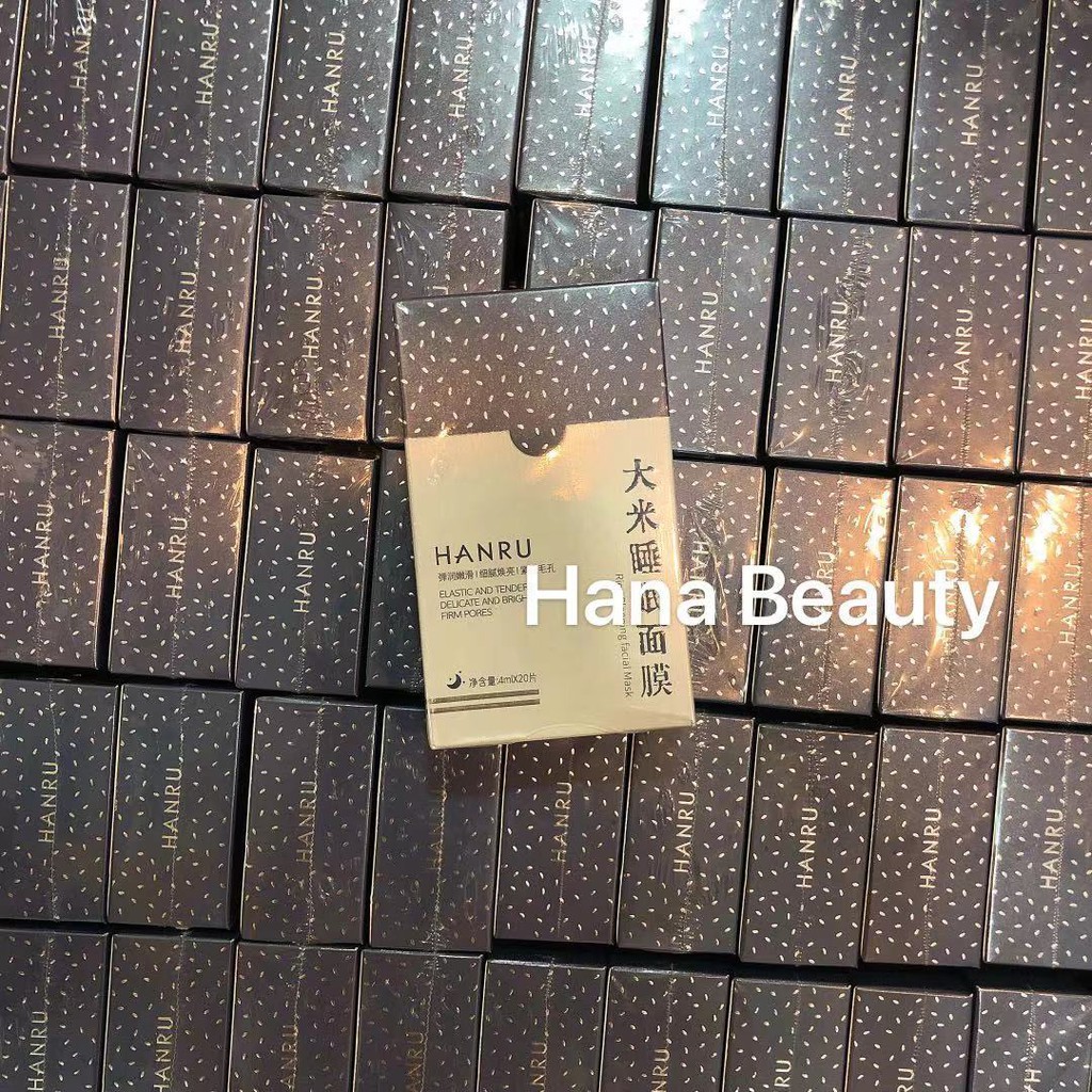 Mặt nạ ngủ HANRU nội địa Trung chiết xuất từ GẠO làm trắng da | BigBuy360 - bigbuy360.vn