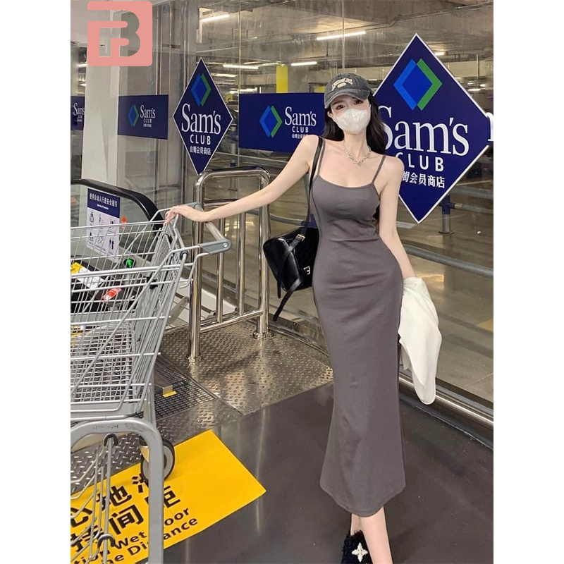 Set áo thun giấy mix váy body QA105