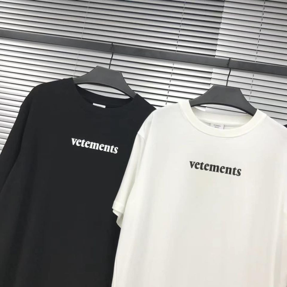 011 [SIÊU RẺ] Áo tee Vetements cao cấp full tag túi, áo thun vetements