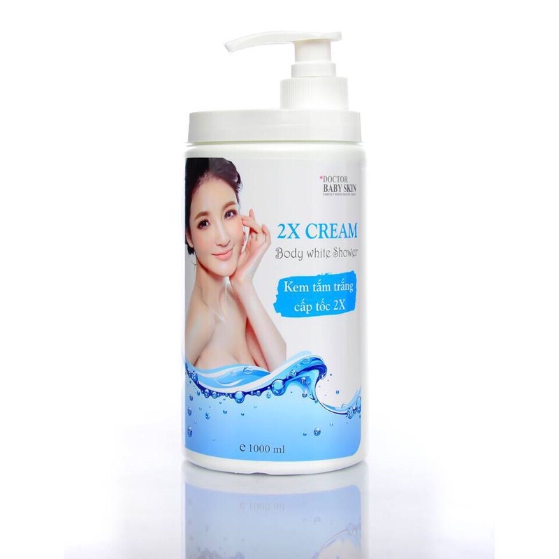 KEM TẮM TRẮNG CẤP ĐỘ 2X DOCTOR BABY SKIN