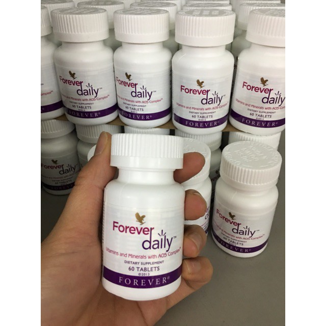 Thực phẩm chức năng Bổ sung Vitamin và Khoáng chất cần thiết hàng ngày Forever Daily (#439) (60 Viên)