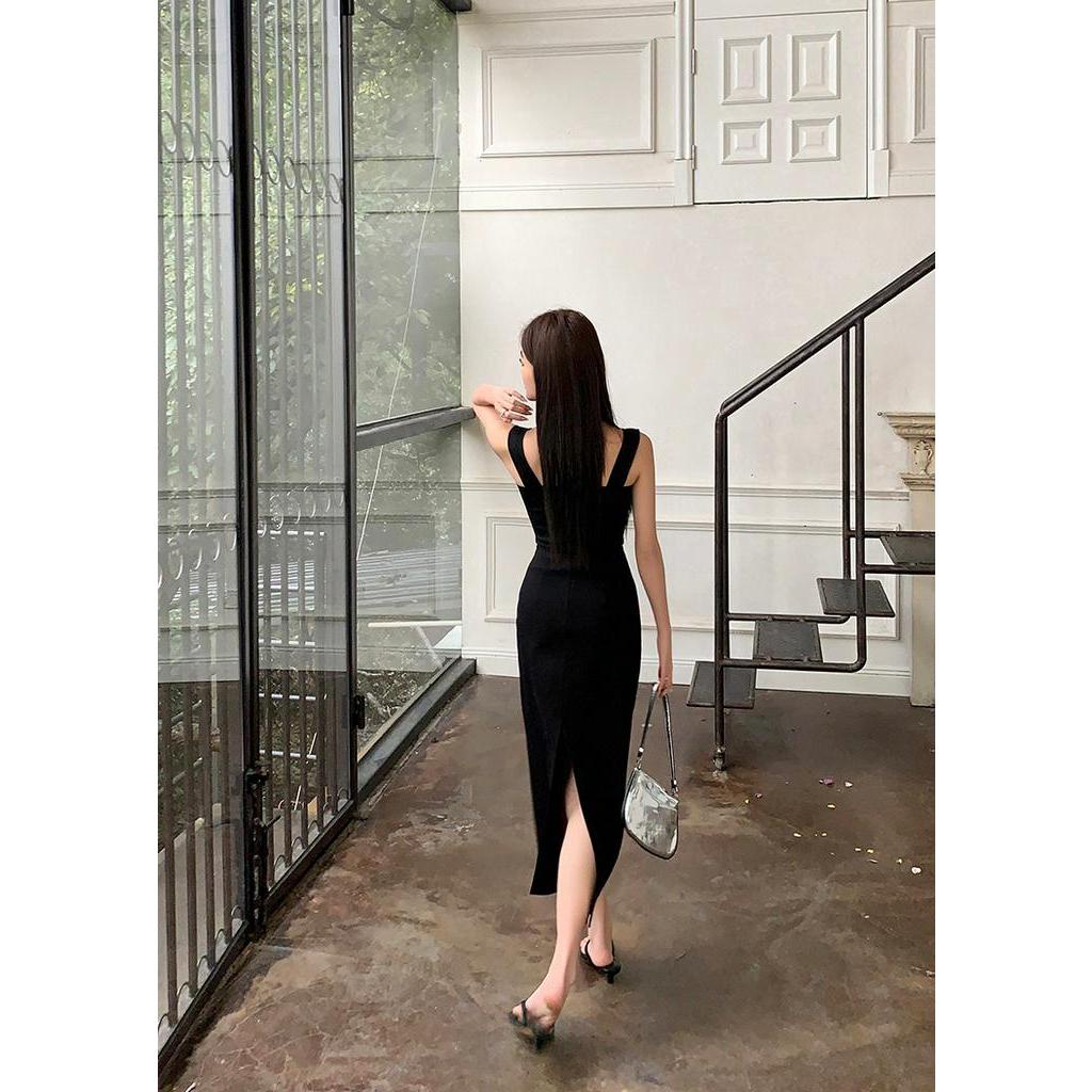 Đầm Hai Dây Dáng Dài Ôm Eo Thời Trang Xuân Hè Hàng Mới Dành Cho Bạn Nữ 61764