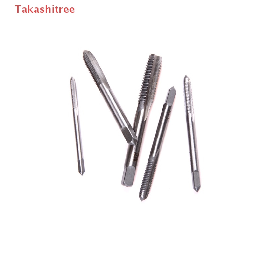 Bộ 5 Mũi Khoan Thẳng 3mm-8mm M3 M4 M5 M6 M8 Chuyên Dụng