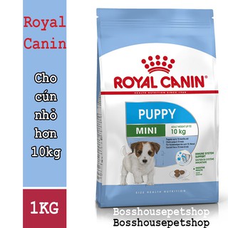 Hạt royal canin puppy mini gói 1kg