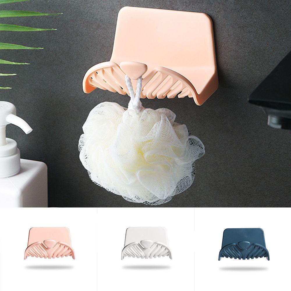 Giá Đỡ Xà Phòng Gắn Tường Bằng Nhựa Tự Dính