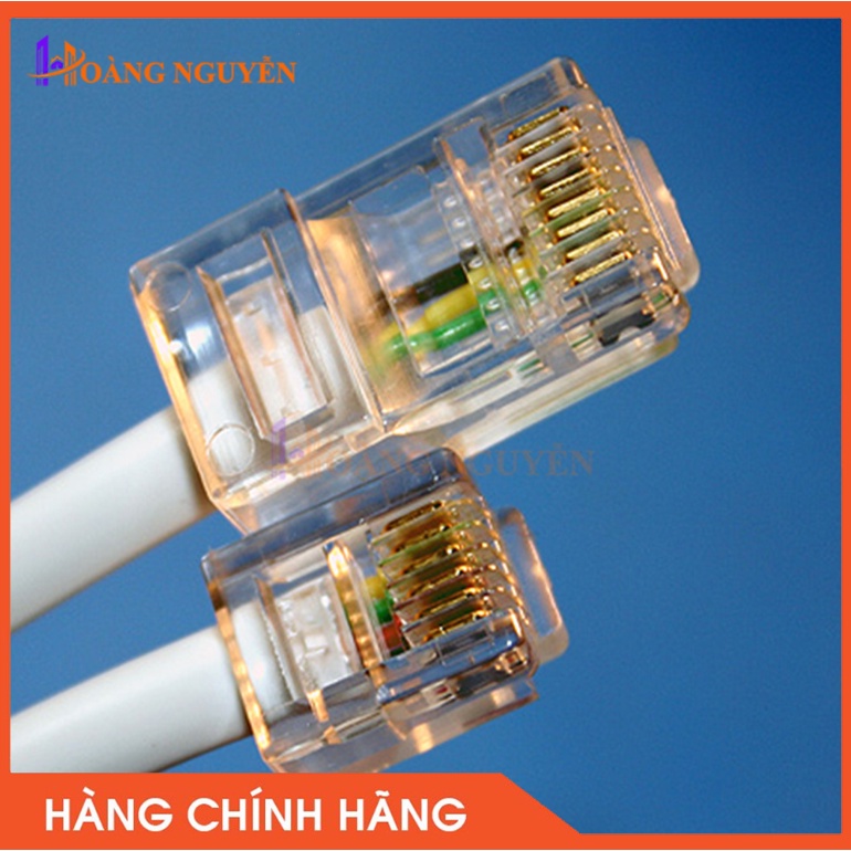 [NHÀ PHÂN PHỐI] RJ45 100 Cái 👉FREESHIP👉 Hạt mạng, Đầu Bấm Mạng RJ45