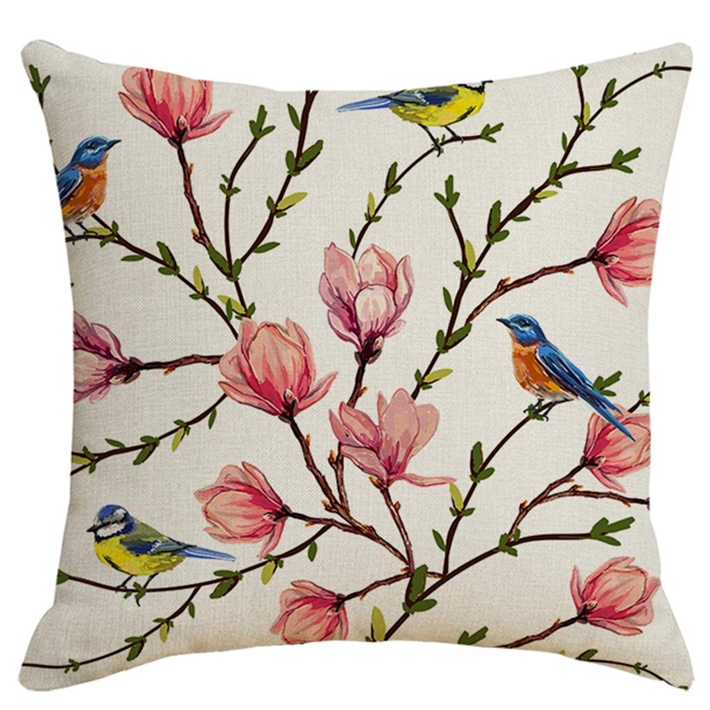 Vỏ áo gối bằng vải lanh cotton kích thước 40x40/ 45x45/ 50x50/ 60x60/ trang trí nhà cửa/ ghế sofa