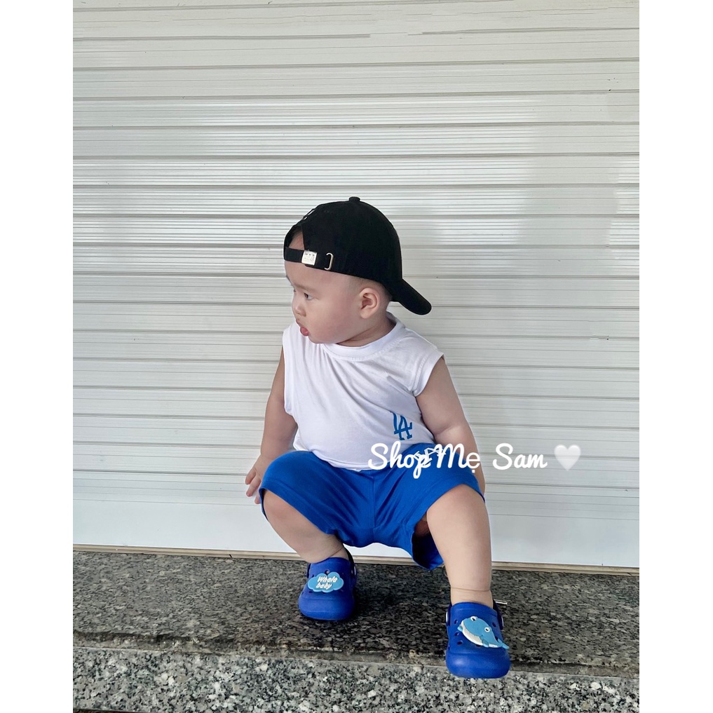 Set bộ ba lỗ LA  cho bé trai, gái ,Samyy_vn