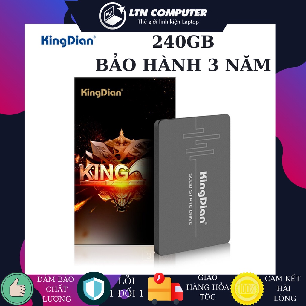 Ổ Cứng Laptop SSD 240GB tốc độ cao - Chính Hãng - New -Bảo hành 36 tháng - SSD Laptop 240GB