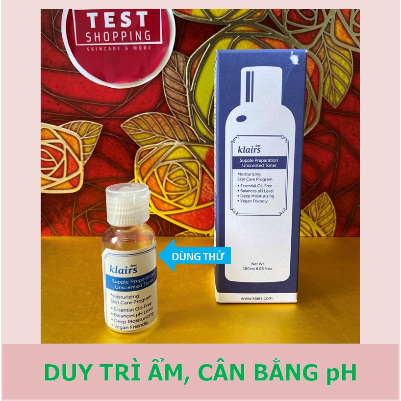 Nước Hoa Hồng Klairs Supple Preparation Unscented Toner 180ml | BigBuy360 - bigbuy360.vn