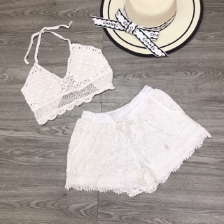Sét bikini ren