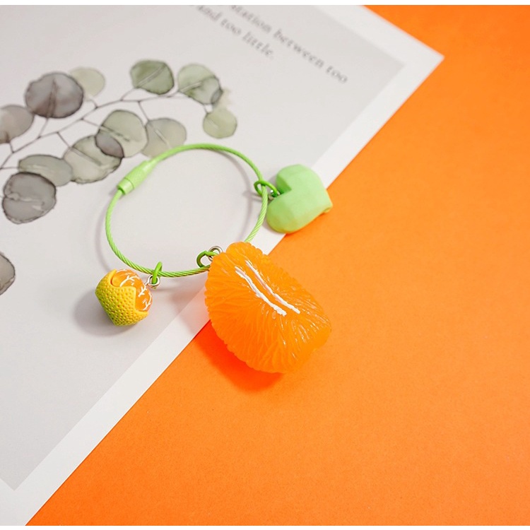 Móc Khóa Hình Trái Cây Thời Trang Xinh Xắn