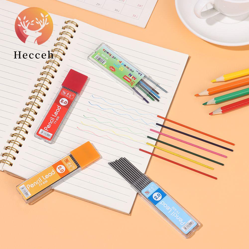 Set 9 / 12 Ruột Bút Chì Bấm Thay Thế Nhiều Màu Sắc