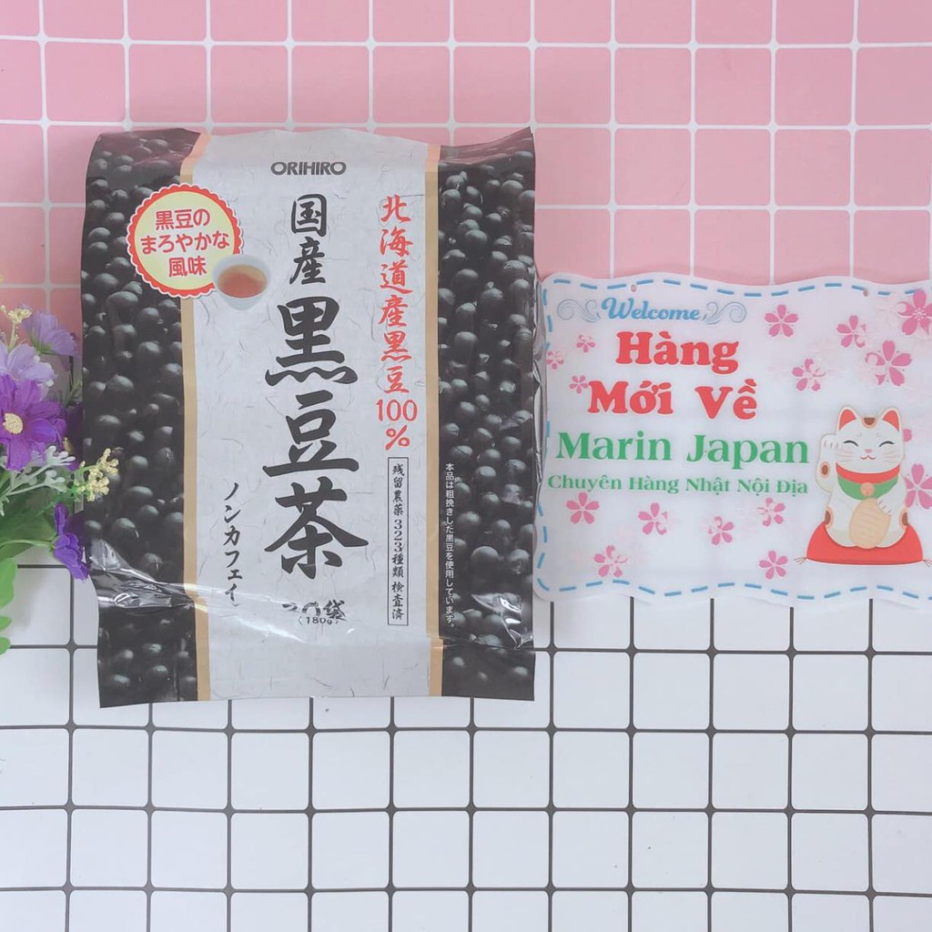 (Hàng Chính Hãng) Trà đậu đen Orihiro túi 30 gói chính hãng Nhật Bản