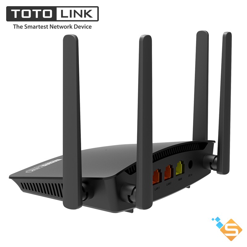 Bộ Phát Wifi Router AC1200 TOTOLINK A3002RU A720R Băng Tần Kép Gigabit - Bảo Hành Chính Hãng 2 Năm