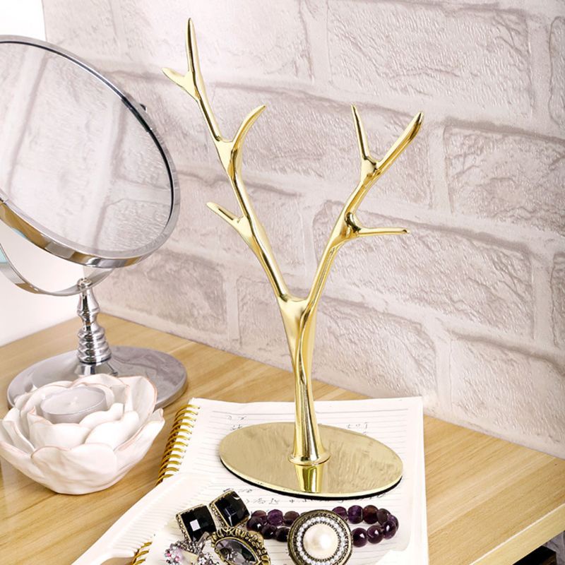 Giá Đỡ Trưng Bày Trang Sức Hình Cây Độc Đáo Tiện Dụng Cho Nữ
