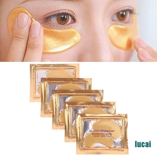 (Hàng Mới Về) Set 10 Cặp Mặt Nạ Mắt Collagen Vàng Chống Nếp Nhăn Và Quầng Thâm