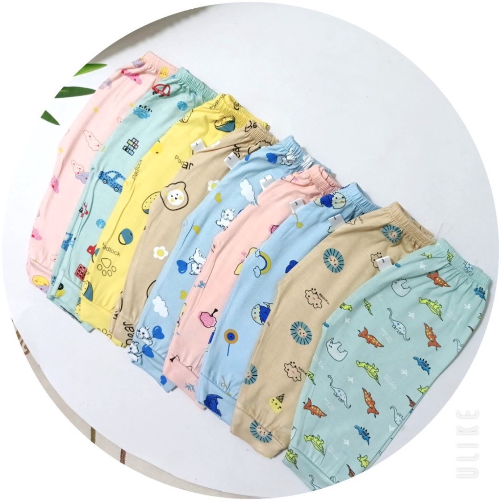 Quần Chục, Quần Dài Thun Lạnh Cho Bé Trai, Bé Gái 4 -15kg