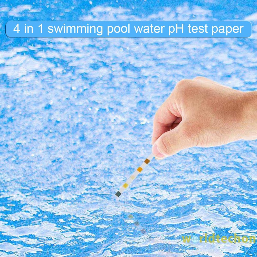 Bộ 50 Miếng Giấy Kiểm Tra Độ Ph Của bể bơi