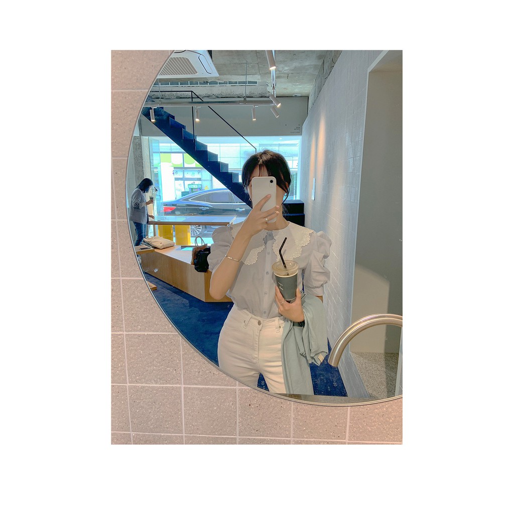 Áo Sơ Mi Hoa Ngắn Tay Cổ Bẻ Thời Trang Mùa Hè Mới 2021