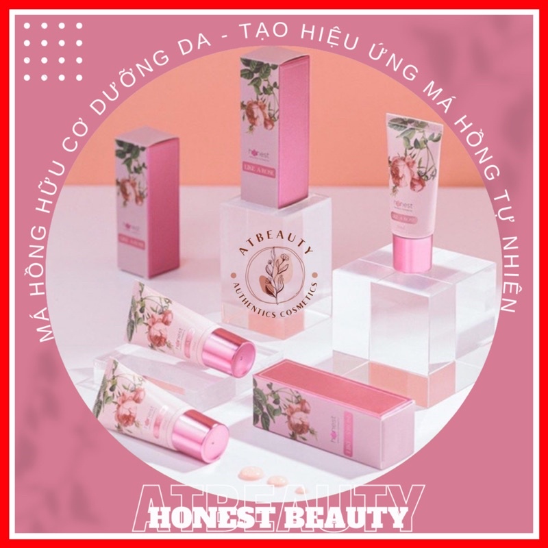 má hồng honest beauty hữu cơ dưỡng da tự nhiên không make up 20ml [Date mới nhất 06/2024]