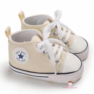 ❤Xzq-newborn Bé Trai Bé Gái Pram Giày Đế Mềm Sơ Sinh Tập Đi Trẻ Sơ Sinh PreWalker 0-18M Vương Quốc Anh