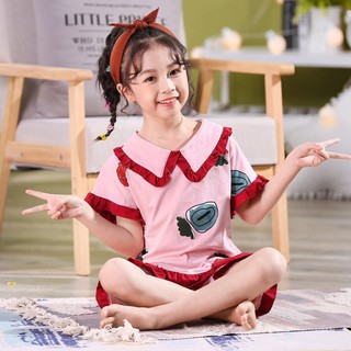 Đồ bộ dễ thương mặc nhà cho Bé Gái - Cotton mềm mại và thoải mái dạo phố