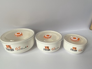 < GIA SẬP SÀN>  Bộ 3 bát sứ cao cấp Ferroli