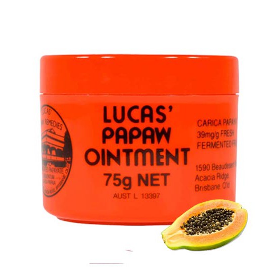 Kem bôi đa năng Lucas Papaw Ointment Úc Hũ 75g